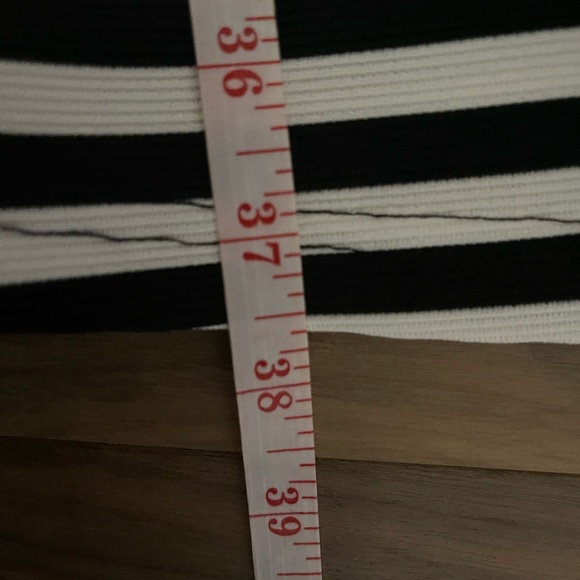 EUC Sz M Attention Blk & White Dress - Picture 7 of 8